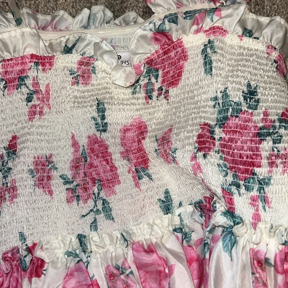 NWT LoveShackFancy Elise Smocked Tiered Dress Size XXS - Picture 9 of 12